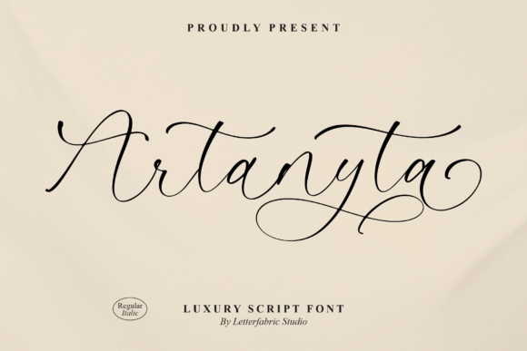 Artanyta: A Luxurious Handwritten Font for Craft Creations