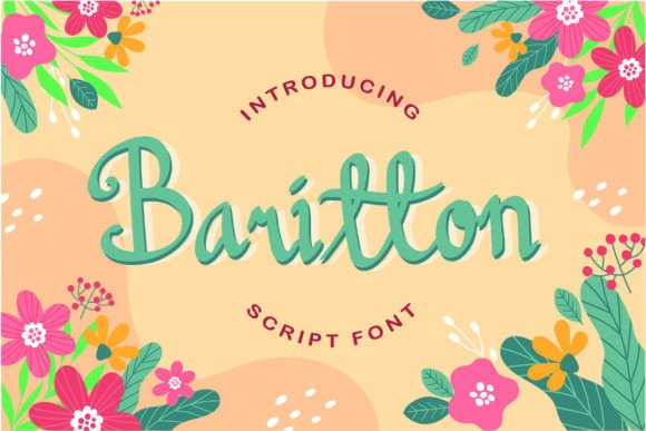 Barriton: A Playful Handwritten Typeface for Modern Web Design