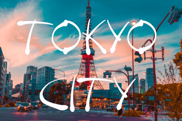 Boost Your Brand with the Tokyo City Font
