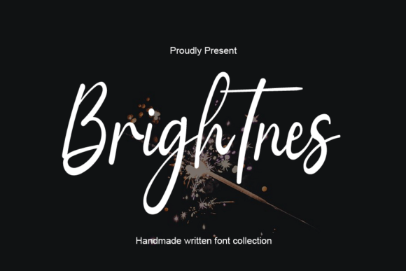 Brightnes Handwritten Font for Modern Branding