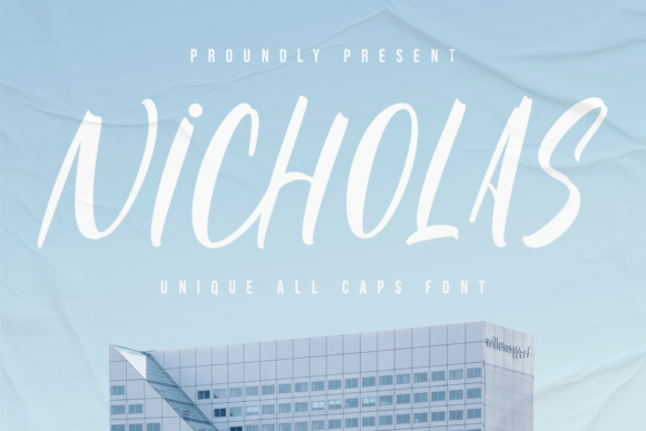 Bring Personality to Your Editorial Design with the Nicholas Font