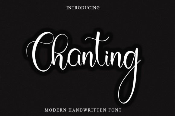 Chanting Font for Web Design Projects