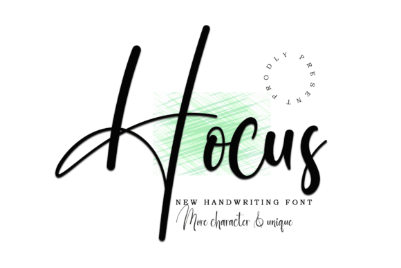 Discover Hocus: A Handwritten Font for Modern Web Design