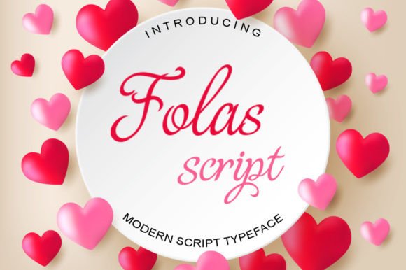 Folas Script: The Elegant Typeface for Modern Campaigns