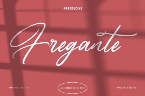 Fregante: A Script Font That Elevates Campaign Design