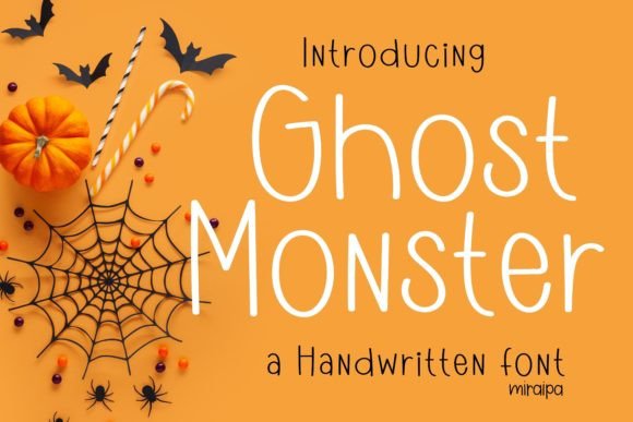 Ghost Monster: A Friendly Handwritten Typeface for Digital Brands