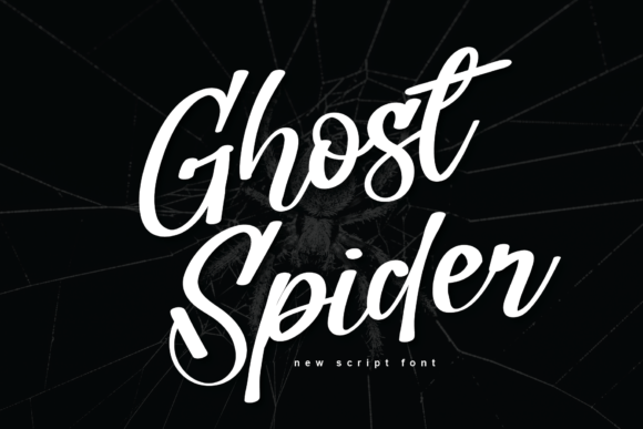 Ghost Spider Font for Modern Marketing and Branding