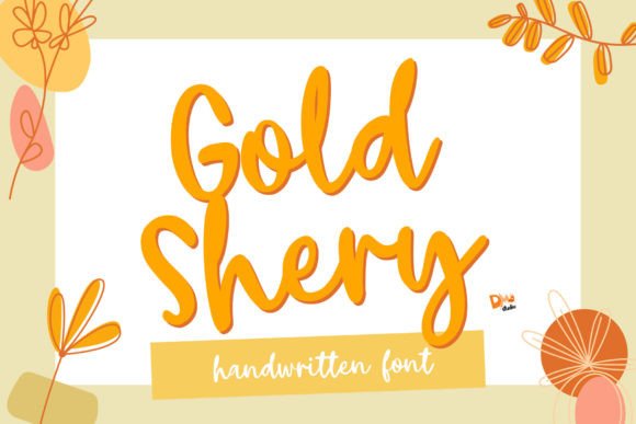 Gold Shery: A Handwritten Script Font for Modern Web Design