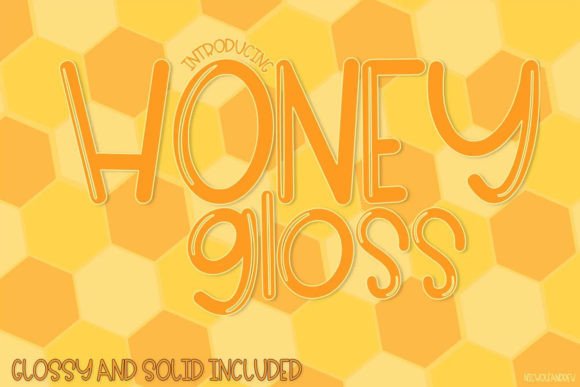 Honey Gloss Font for Web Design Projects