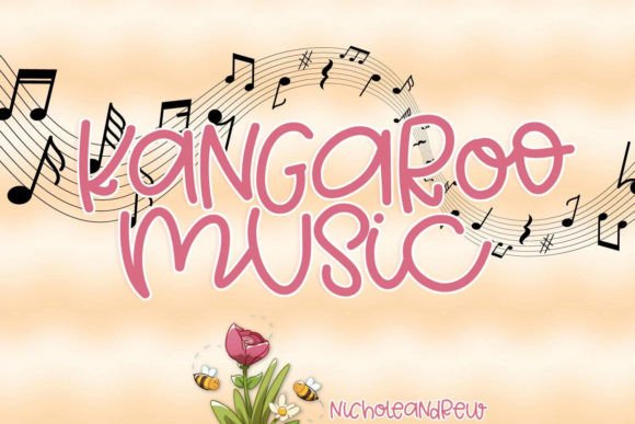 Kangaroo Music: A Playful Font for Branding That Feels Personal
