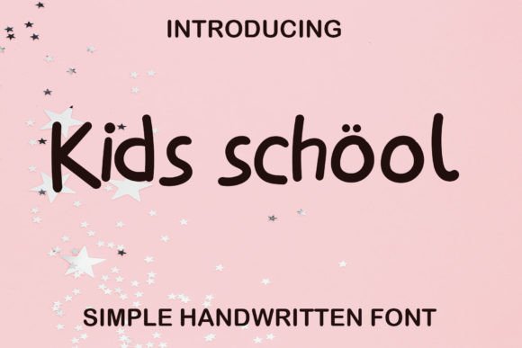 Kids School Font for Professional Branding