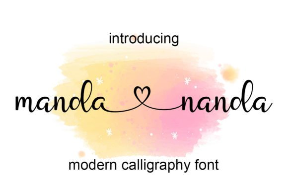 Manda Nanda: A Handwritten Font for Branding Magic