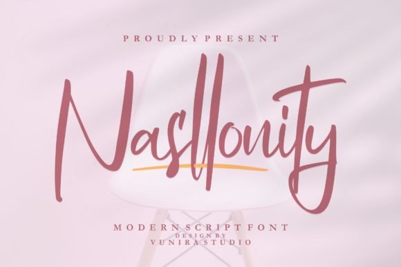 Nasllonity: The Smooth Handwritten Typeface for Modern Branding