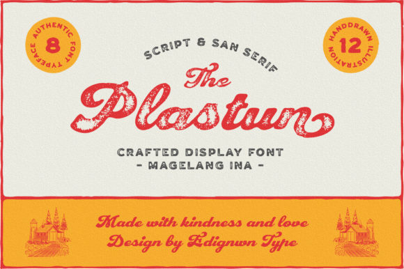 Plastun: A Vintage-Inspired Font for Editorial Elegance
