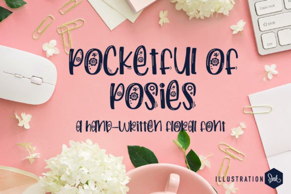 Pocketful of Posies Font Review for Branding