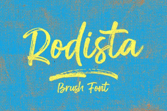 Rodista: A Modern Handwritten Font for Business Branding