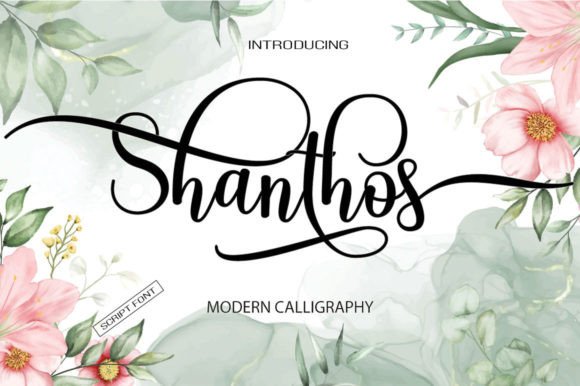 Shanthos: A Script Font That Elevates Branding