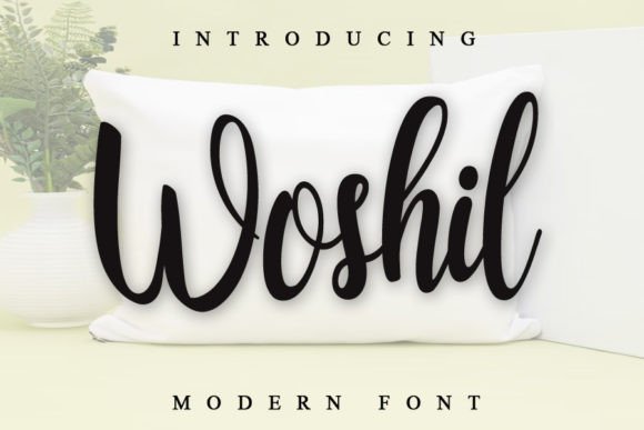 Woshil: A Fresh Script Font for Modern Web Design